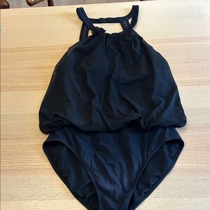 Profile By Gottex Black One Piece Swimsuit